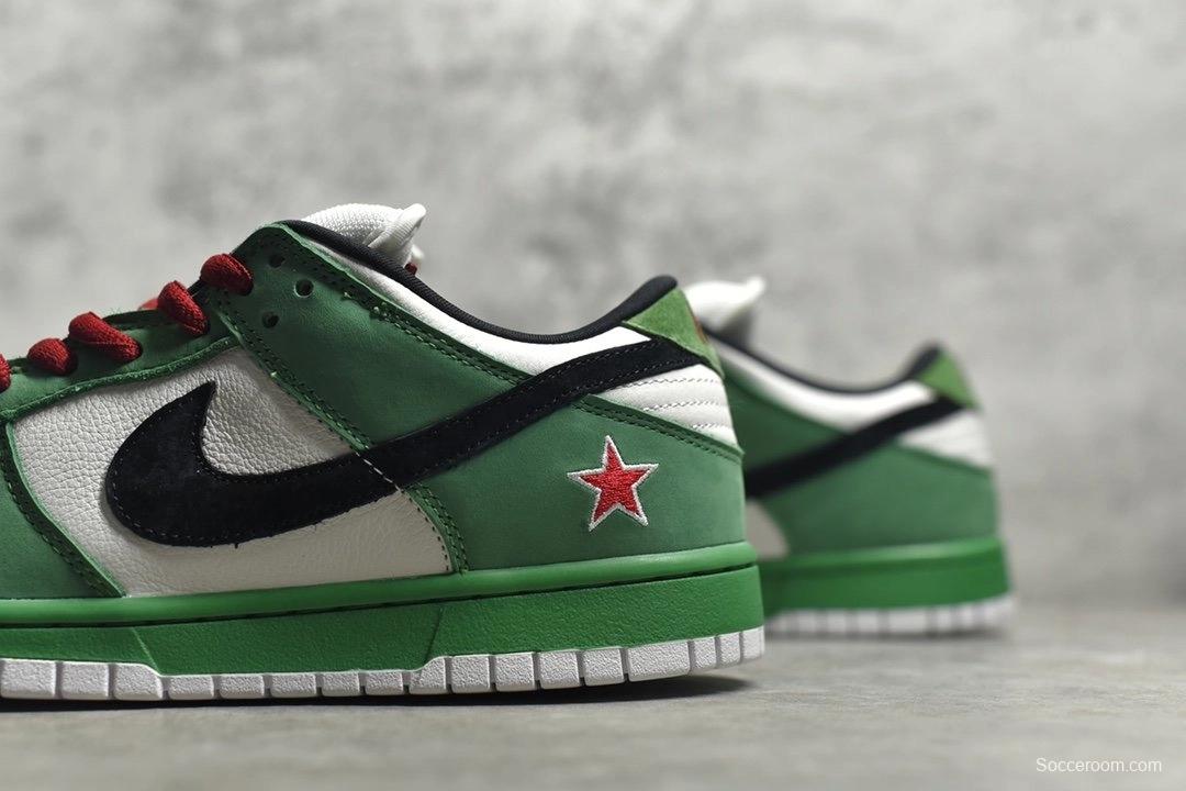 NK Dunk SB Low Heineken