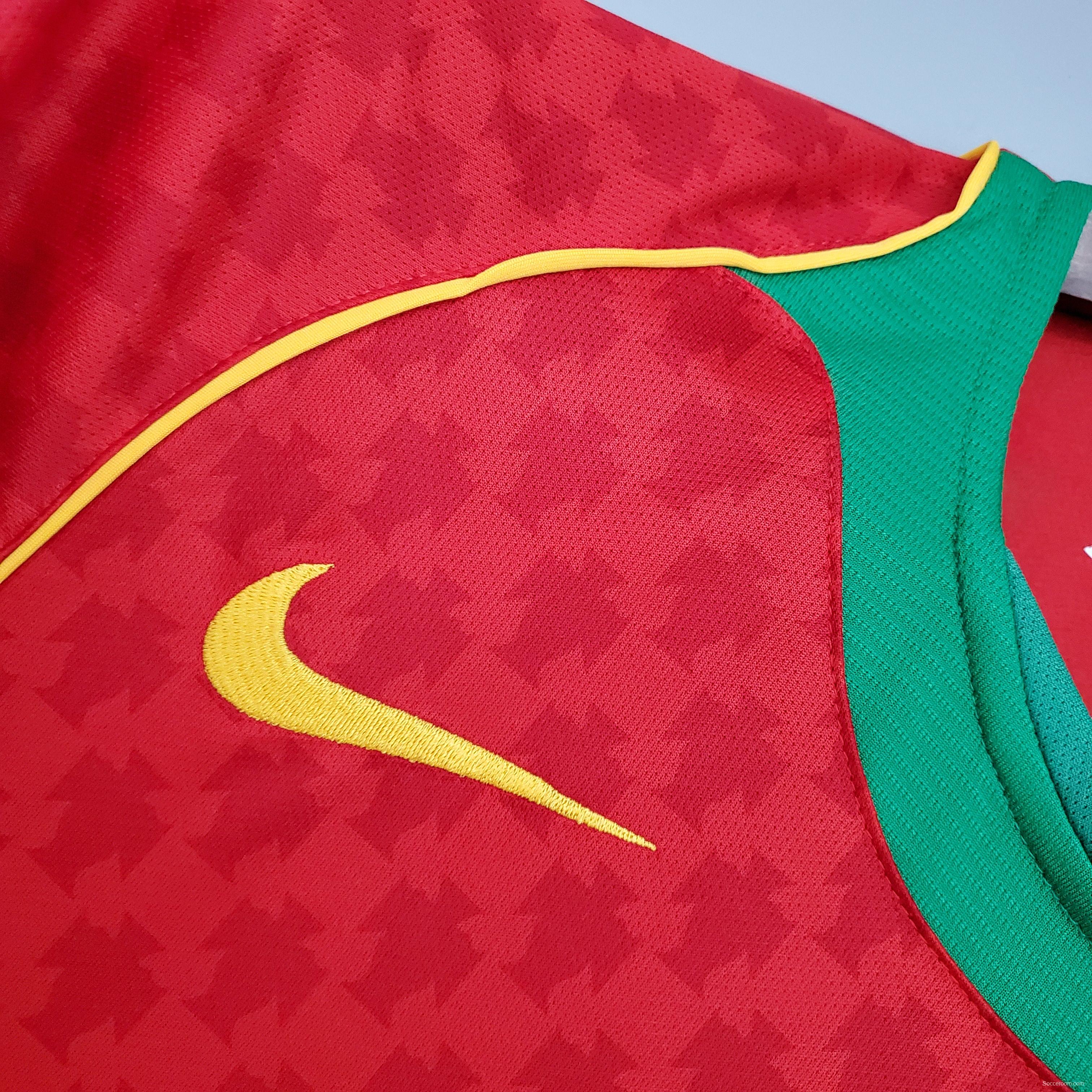 Retro Portugal 2004 home Soccer Jersey