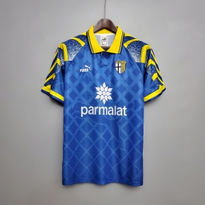 Retro Parma 95/97 Blue Soccer Jersey