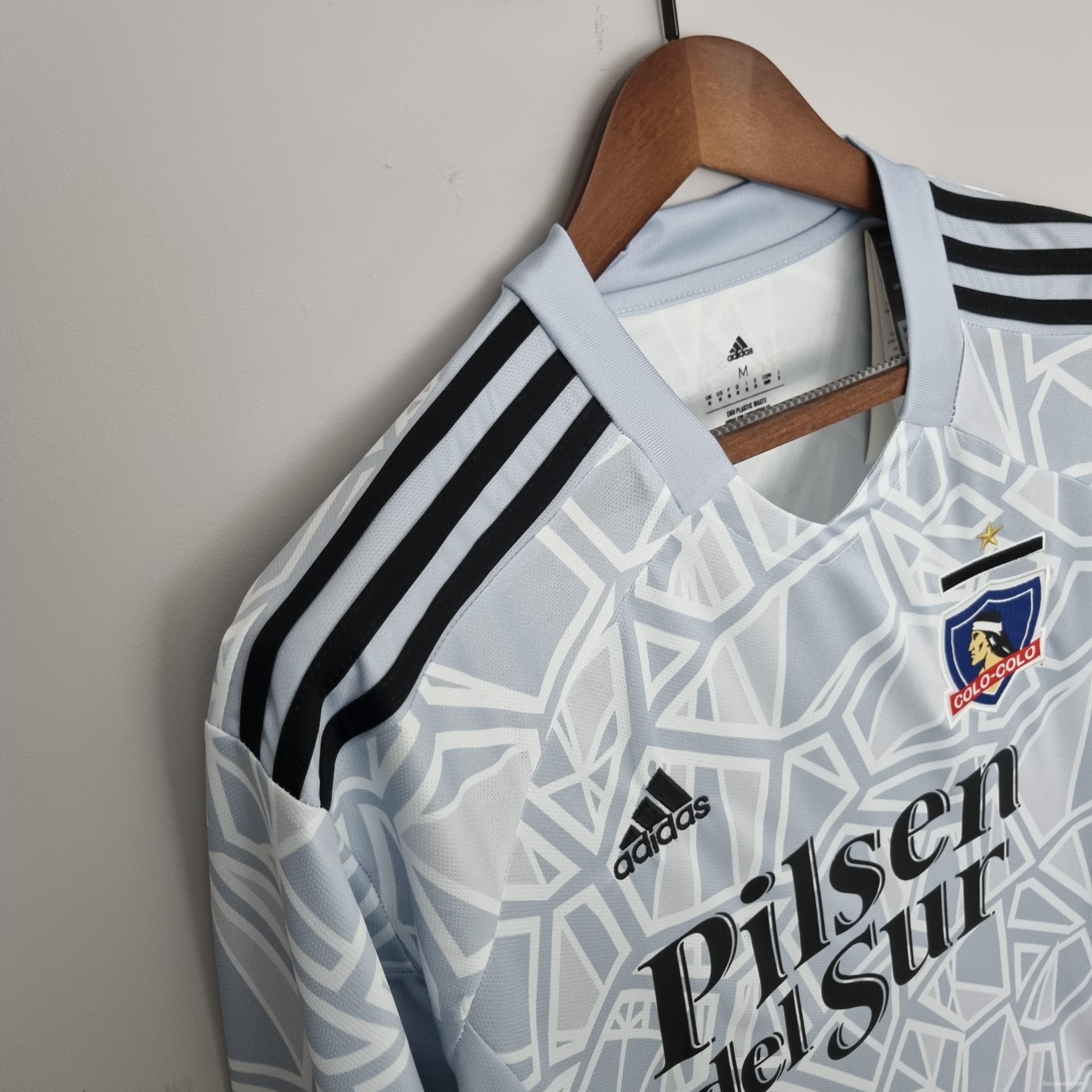 22/23 Colo Colo Goalkeeper Grey Soccer Jersey