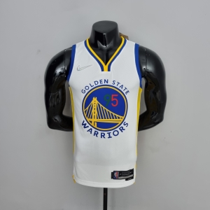 75th Anniversary Toscano#95 Golden State Warriors Mexico Exclusive White NBA Jersey