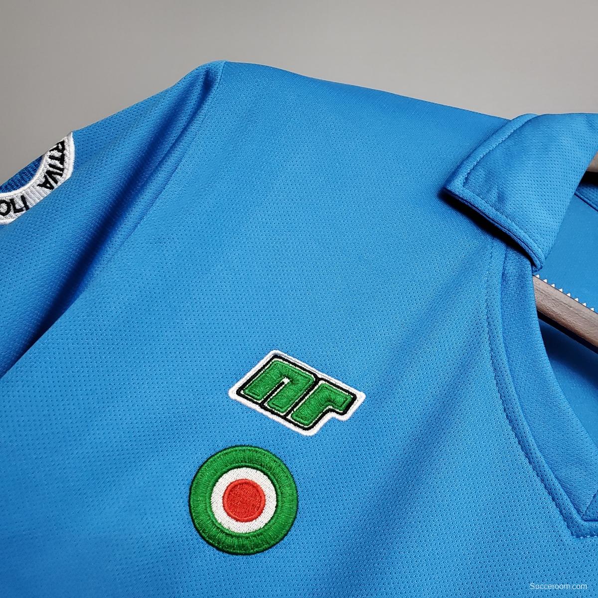 Retro Napoli 87/88 home Soccer Jersey