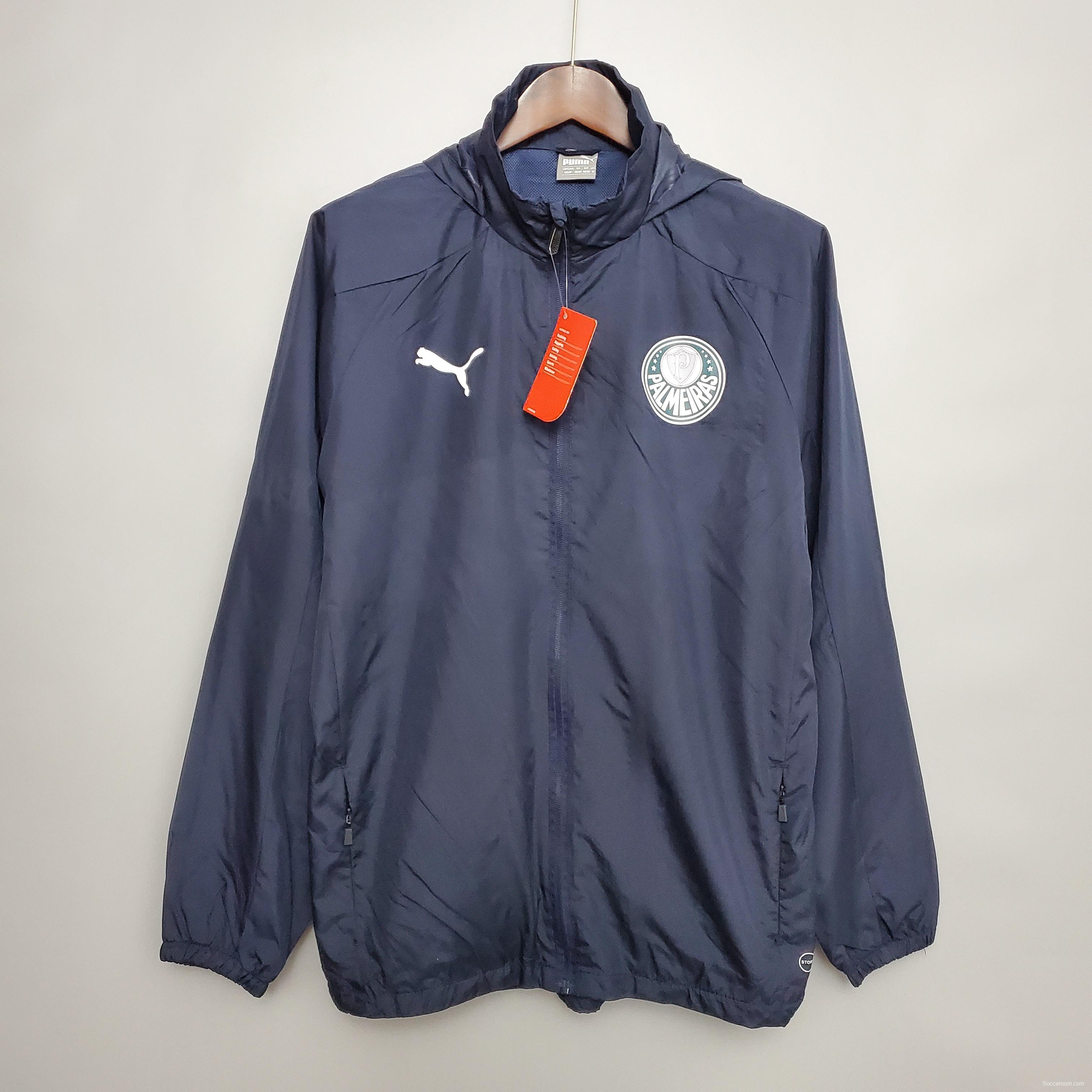 Windbreaker Palmeiras Royal Blue Soccer Jersey