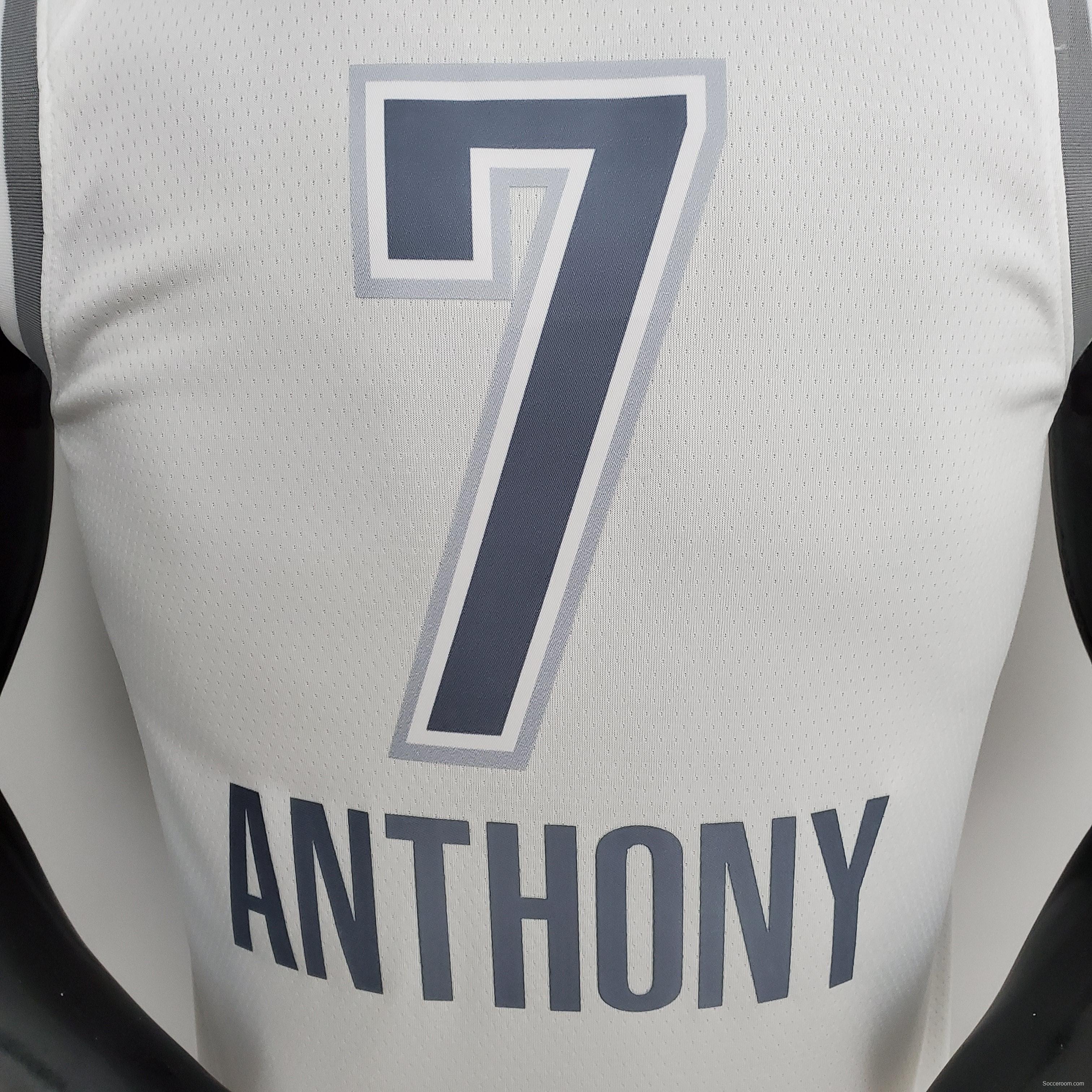 75th Anniversary 2202 Season Oklahoma City Thunder ANTHONY#7 City Edition White NBA Jersey