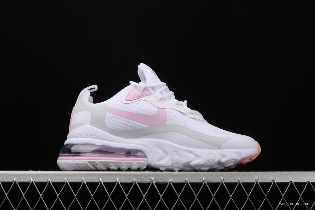 NIKE Air Max 270React new high-frequency mesh function half-palm air cushion running shoes CZ0372-101