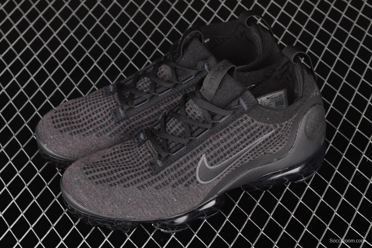 NIKE Air Vapormax 2021 Flyknit 2021 air-woven full-palm air cushion running shoes DH4084-001