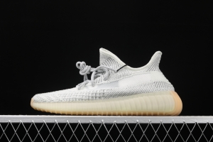 Adidasidas Yeezy Boost 350 V2 Tailgate FX4349 Darth Coconut 350 second generation hollowed-out Asian gray star color BASF popcorn