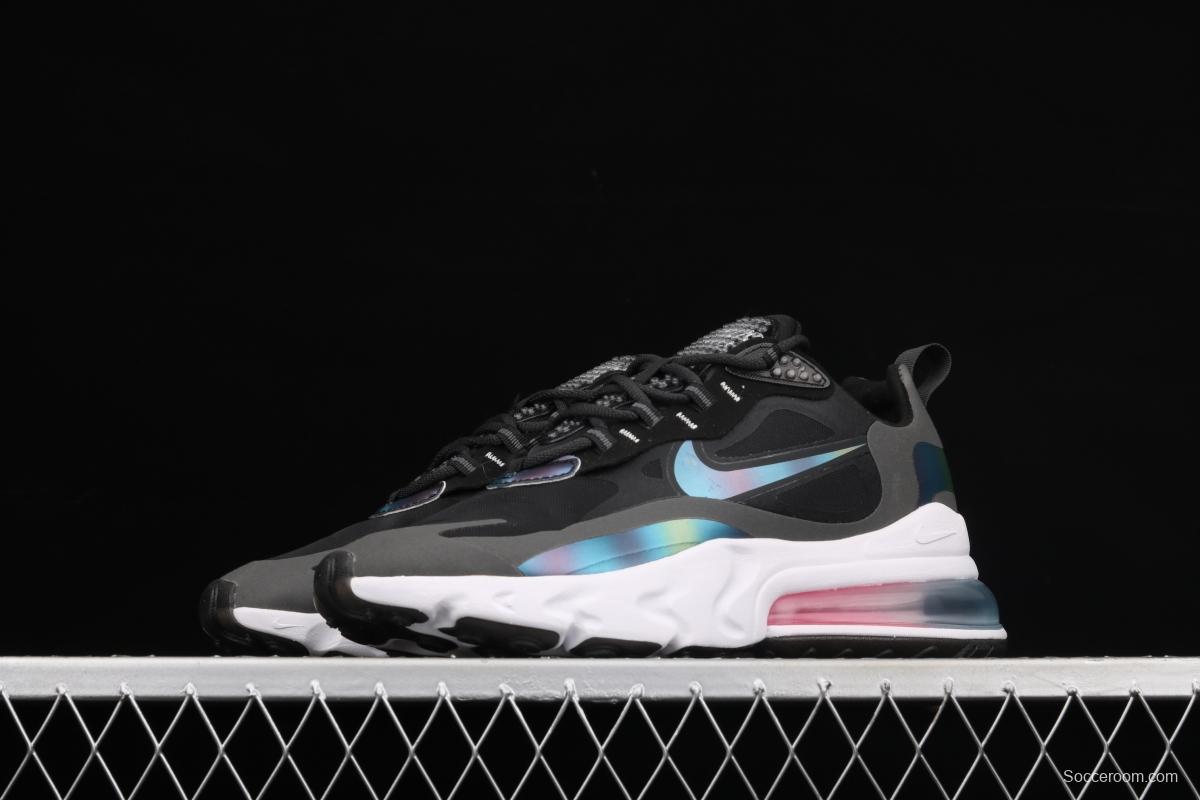 NIKE Air Max 270React new high-frequency mesh hollowing out function half-palm air cushion running shoes CT5064-001