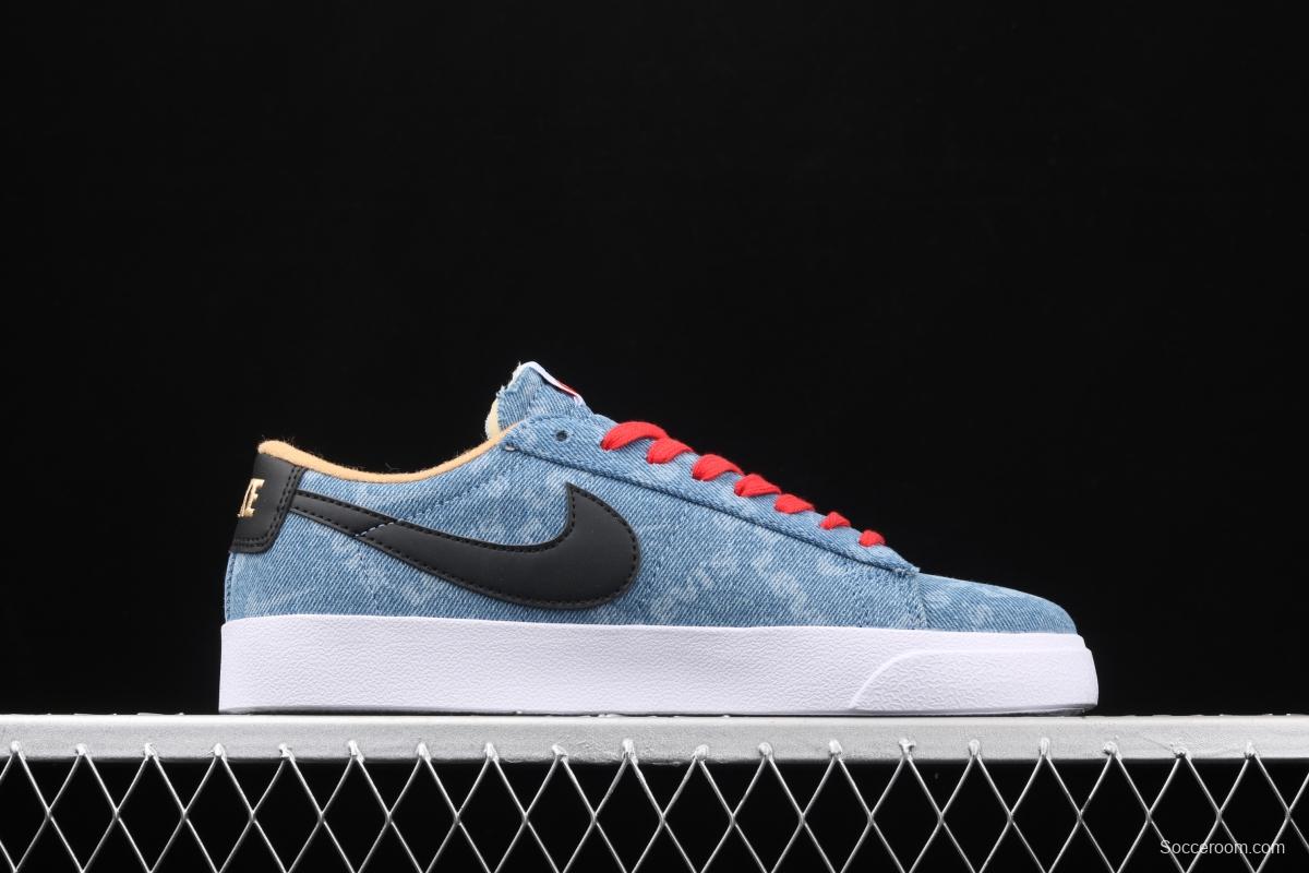 NIKE Blazer Low trailblazer denim low-top casual board shoes BQ4806-600