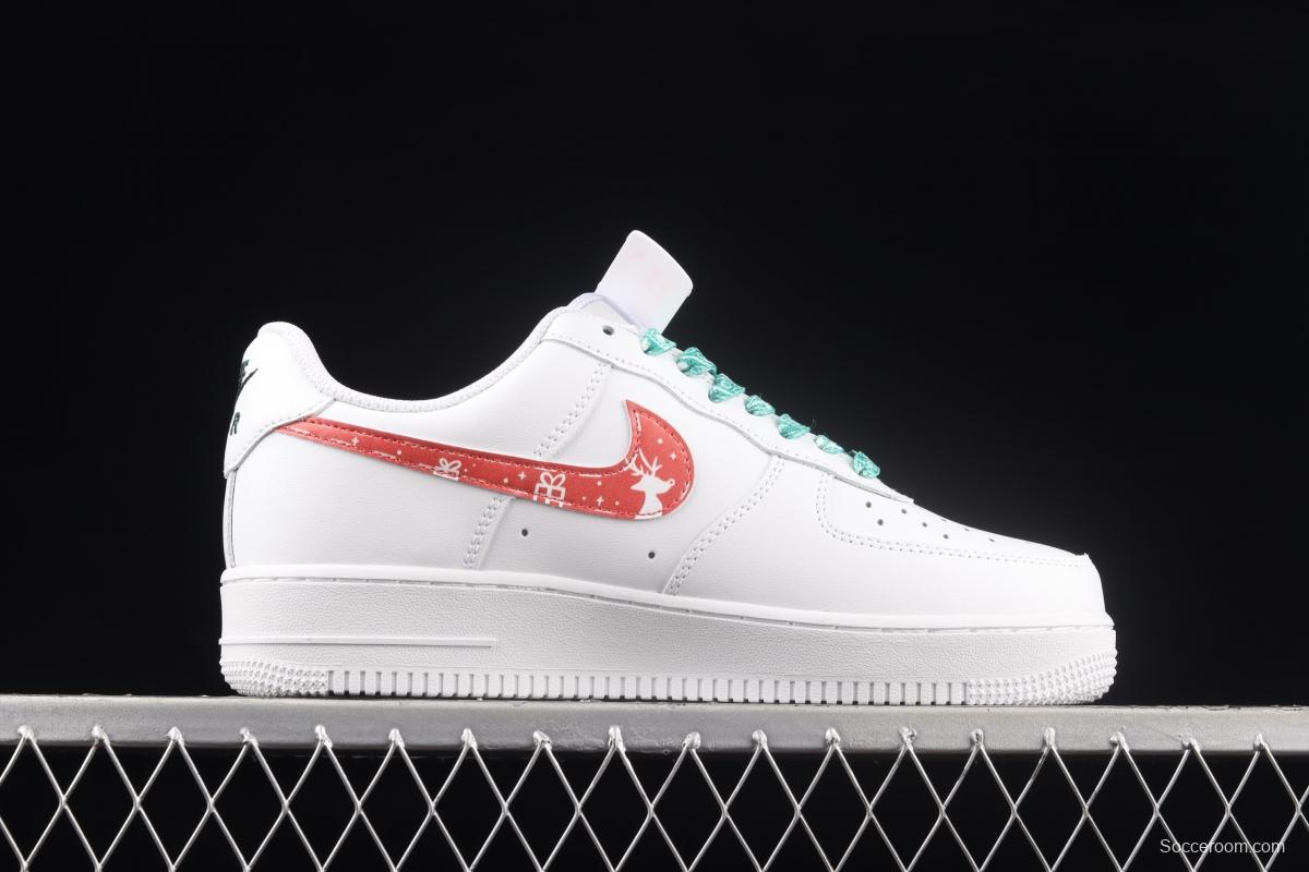 NIKE Air Force 11607 Low Christmas themed low-top casual board shoes CW2288-111,