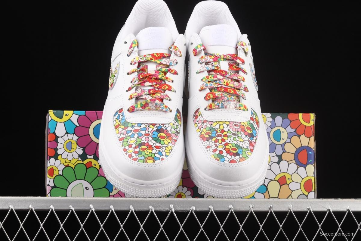 Takashi Murakami x NIKE Air Forece 11607 Low Takashi Murakami's low-top casual board shoes CW2288-111,