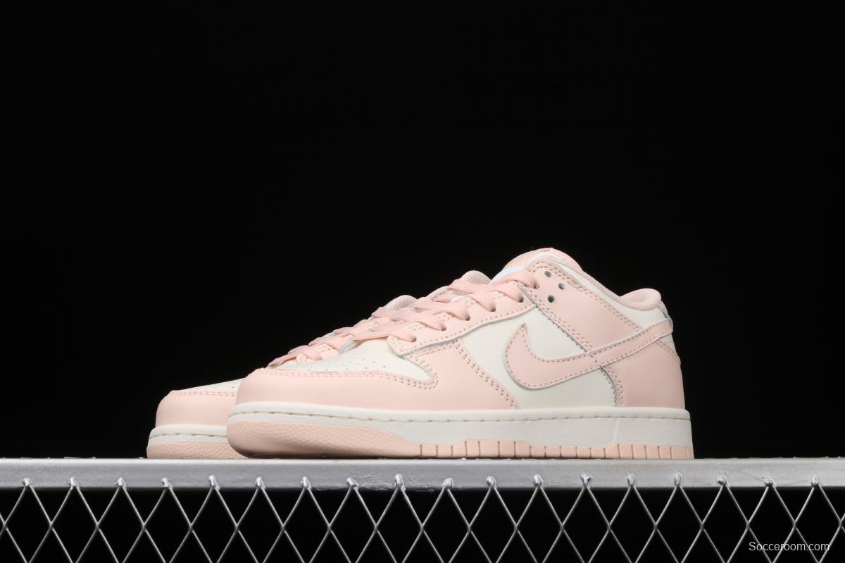 NIKE SB DUNK Low Orange Pearl Slam Dunk Series Cherry Blossom Pink Pearl low-side leisure sports skateboard shoes DD1503-102