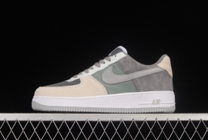 NIKE Air Force 1'07 Low canvas leather stitching low-top casual sneakers NT9988-918