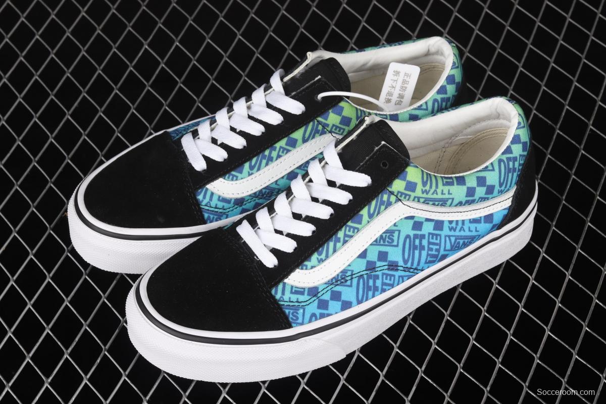 Vans Old Skool gradient color matching series low-top casual board shoes VN0A4U3B2PA