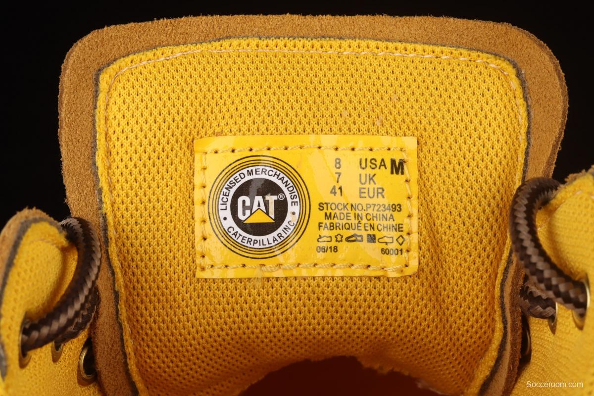 CAT official website new British retro low-top tooling shoes B4C wheat yellow