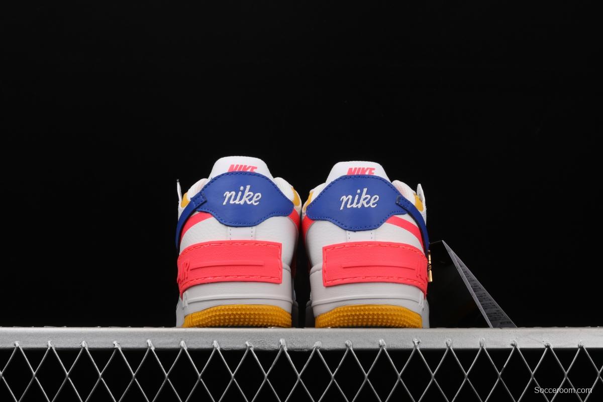 NIKE Air Force 1 ShAdidasow light weight heightened low-top 100-top board shoes CI0919-105