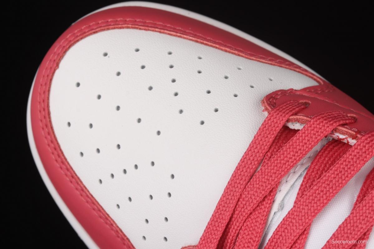 NIKE DUNK Low Raspberry Red raspberry red SB buckle rebound fashion casual board shoes DD1503-111,