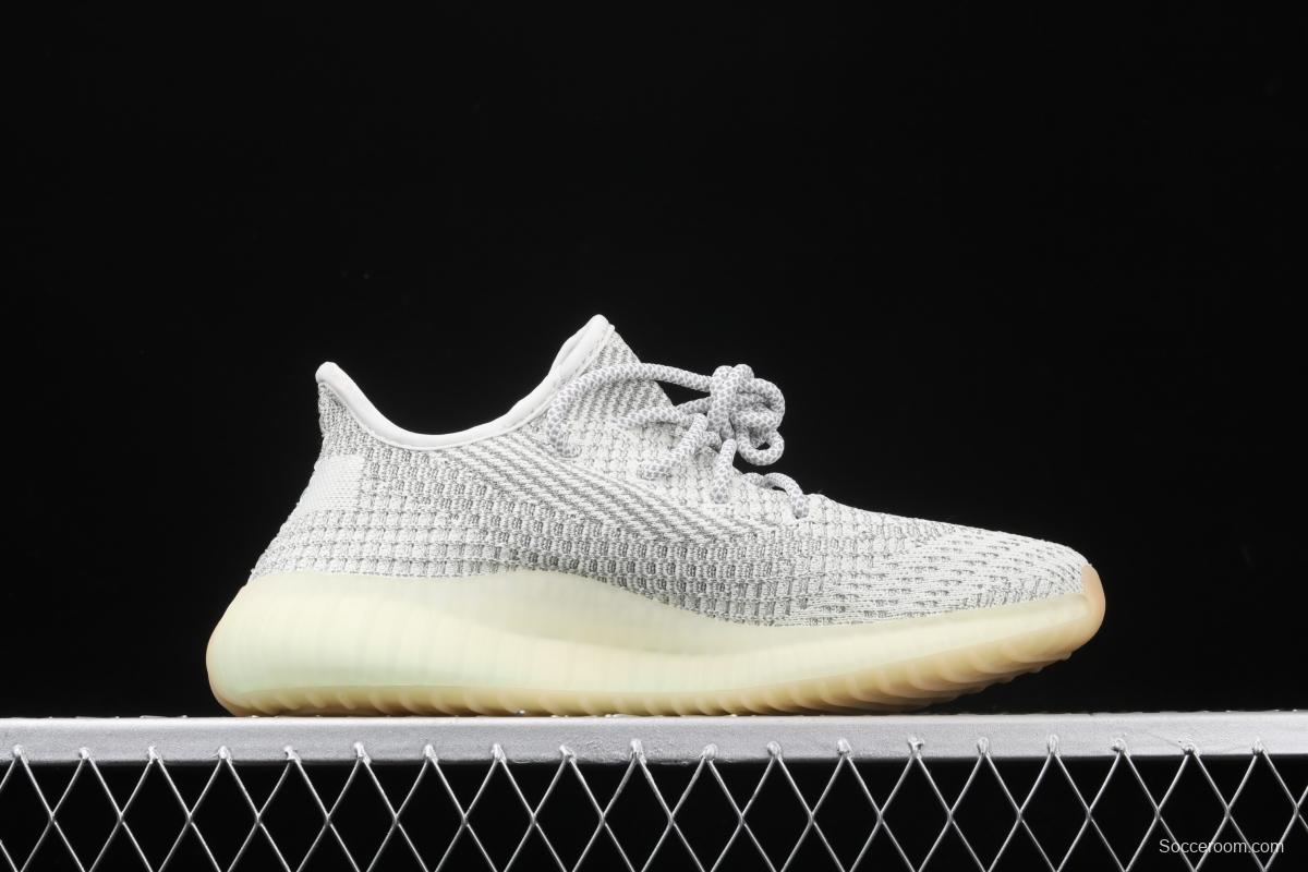 Adidas Yeezy Boost 350V2 Tailgate FX4349 Darth Coconut 350 second generation hollowed-out Asian gray star color match