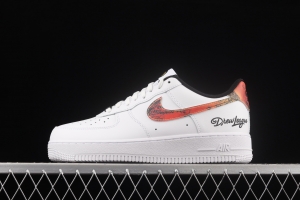 NIKE Air Force 1x 07 Emb low-top sports leisure board shoes DM7578-100