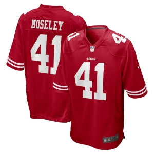 Men's Emmanuel Moseley Scarlet Player Limited Team Jersey