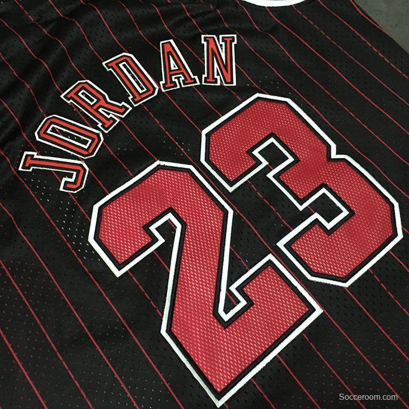 Men's Michael Jordan Black Retro Classic Team Jersey