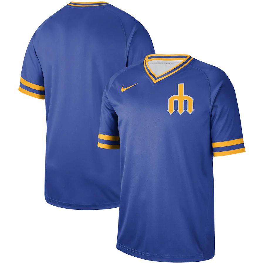 Men's Royal Cooperstown Collection Legend V-Neck Team Jersey