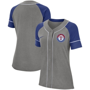 Women's Gray Classic Baseball Team Jersey