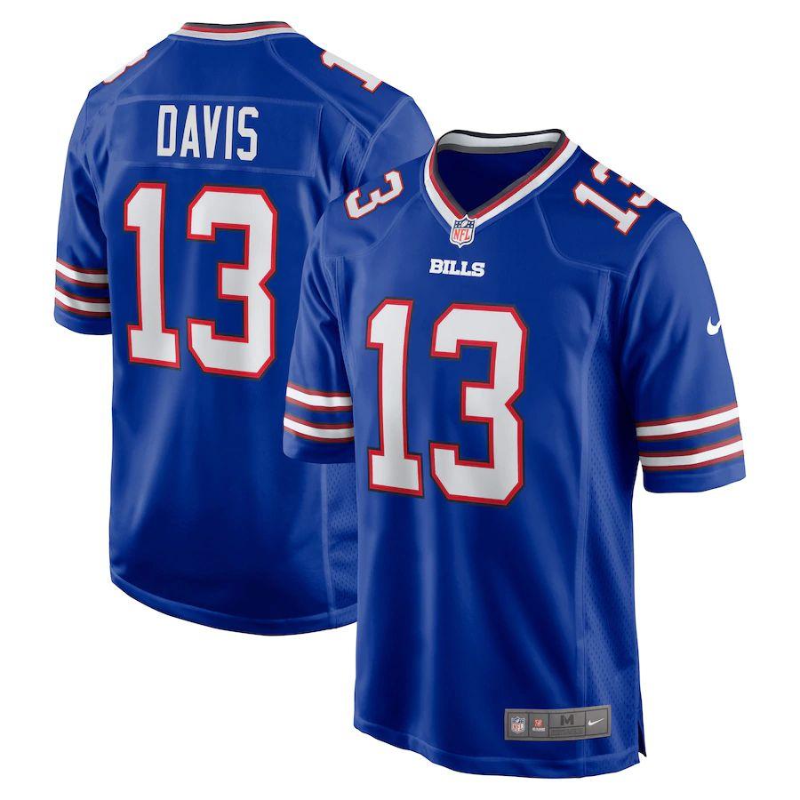 Men's Gabriel Davis Royal Player Limited Team Jersey