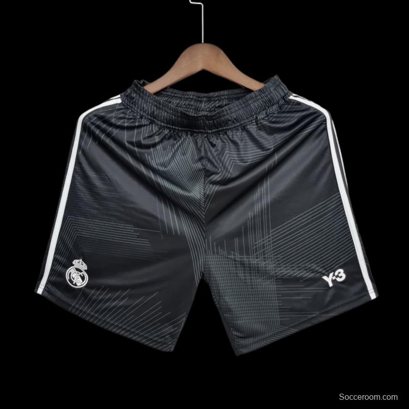 2022 Real Madrid Y3 Edition Shorts Black 