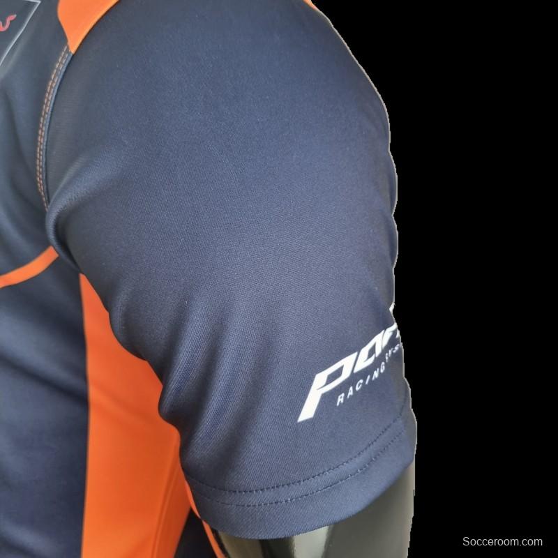 2022 F1 Formula One; KTM Polo Blue Orange 