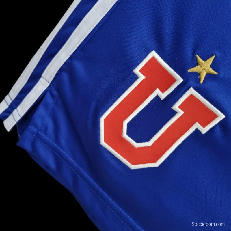 22/23 Universidad De Chile Home Shorts 