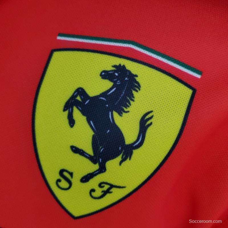 New F1 Formula One; Ferrari Racing Suit Polo Red 