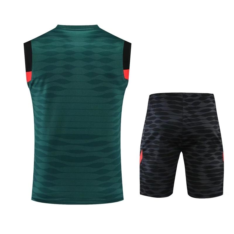 22/23 Liverpool Dark Green Pre-match Training Jersey Vest