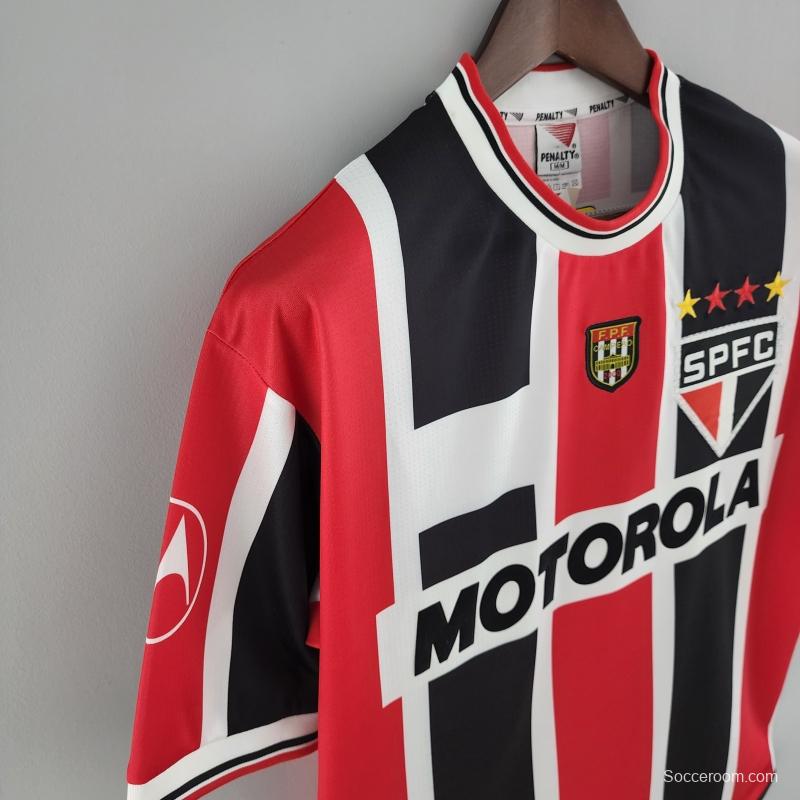 Retro Sao Paulo 2000 Away Soccer Jersey