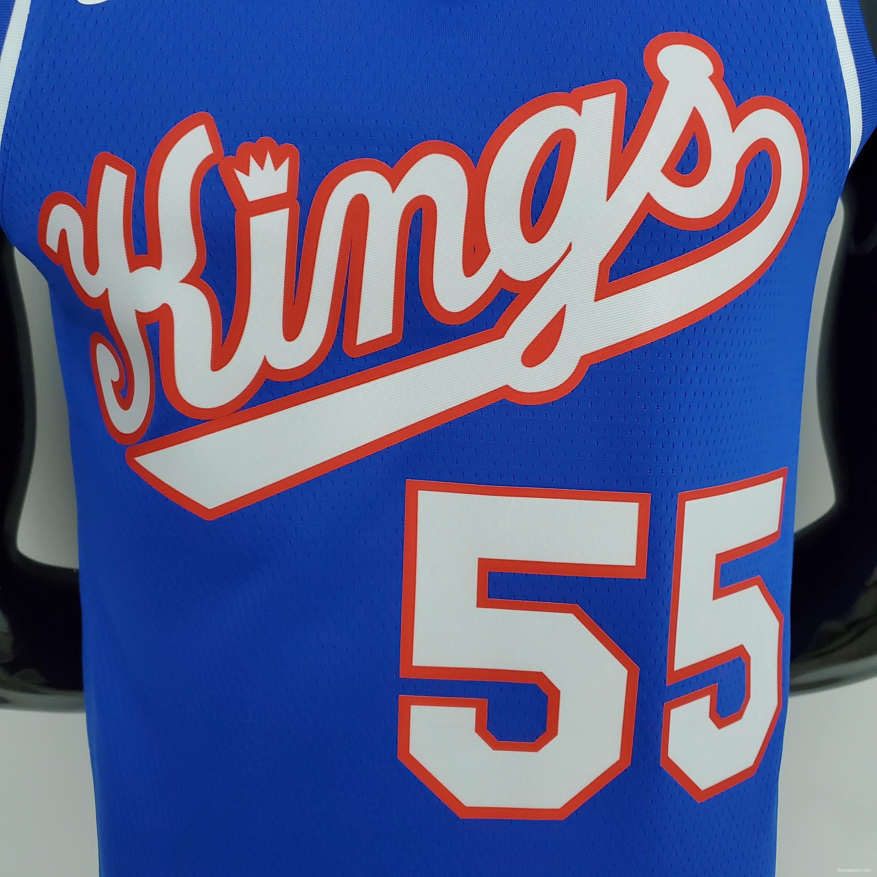 NBA Kings Williams#55 Blue City Edition