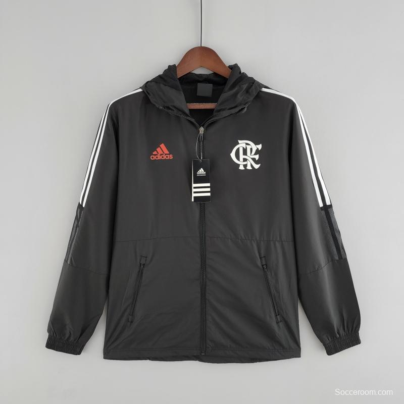 2022 Flamengo Windbreaker Black