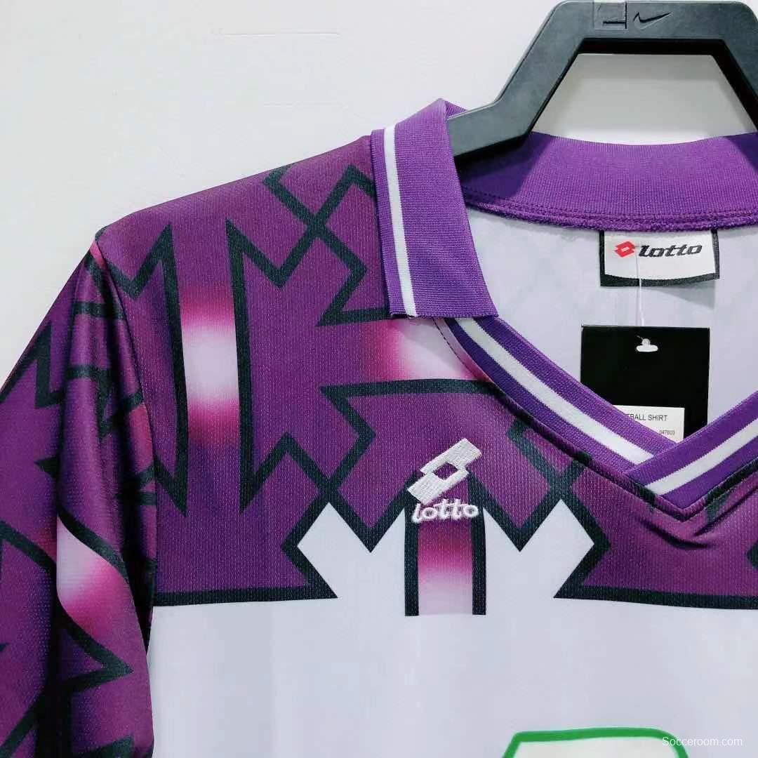 Retro 92/93 Fiorentina  Away Soccer Jersey