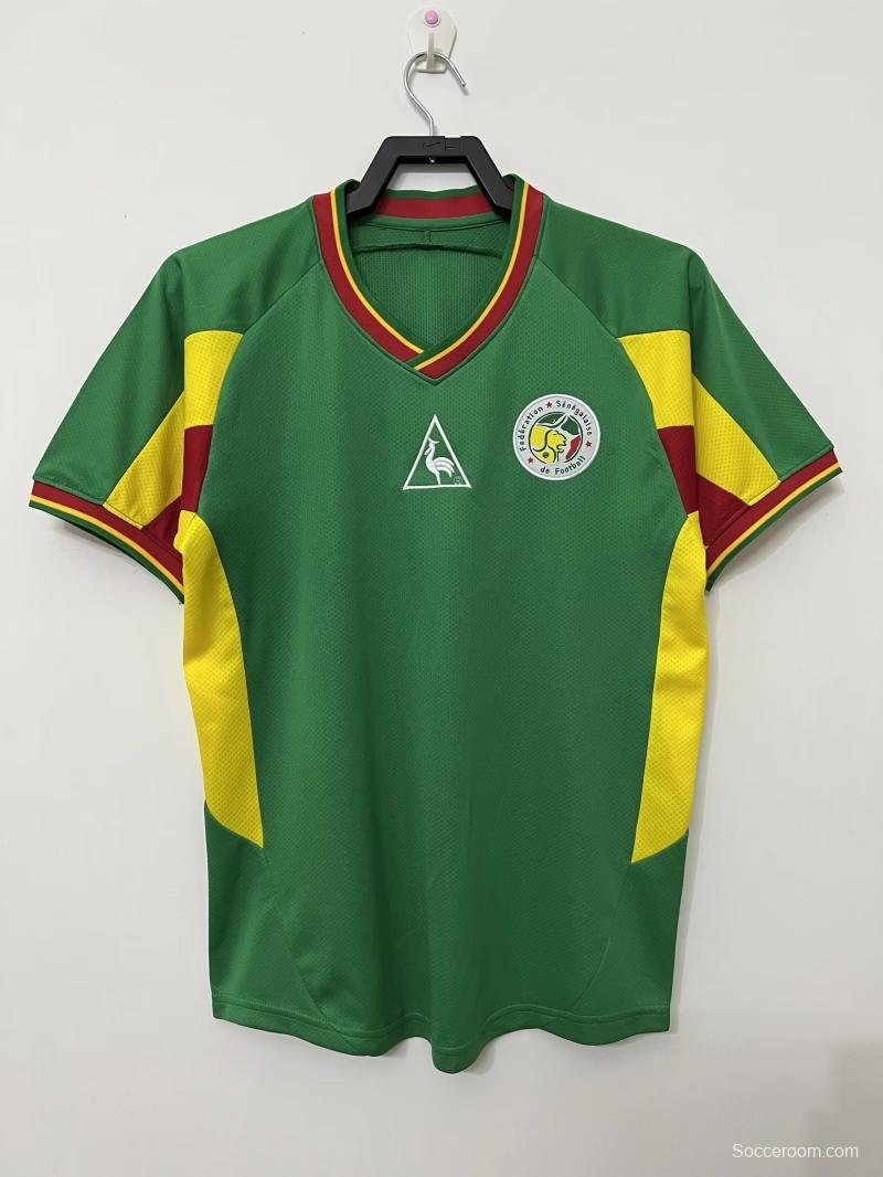 Retro 2002 Senegal Green Jersey