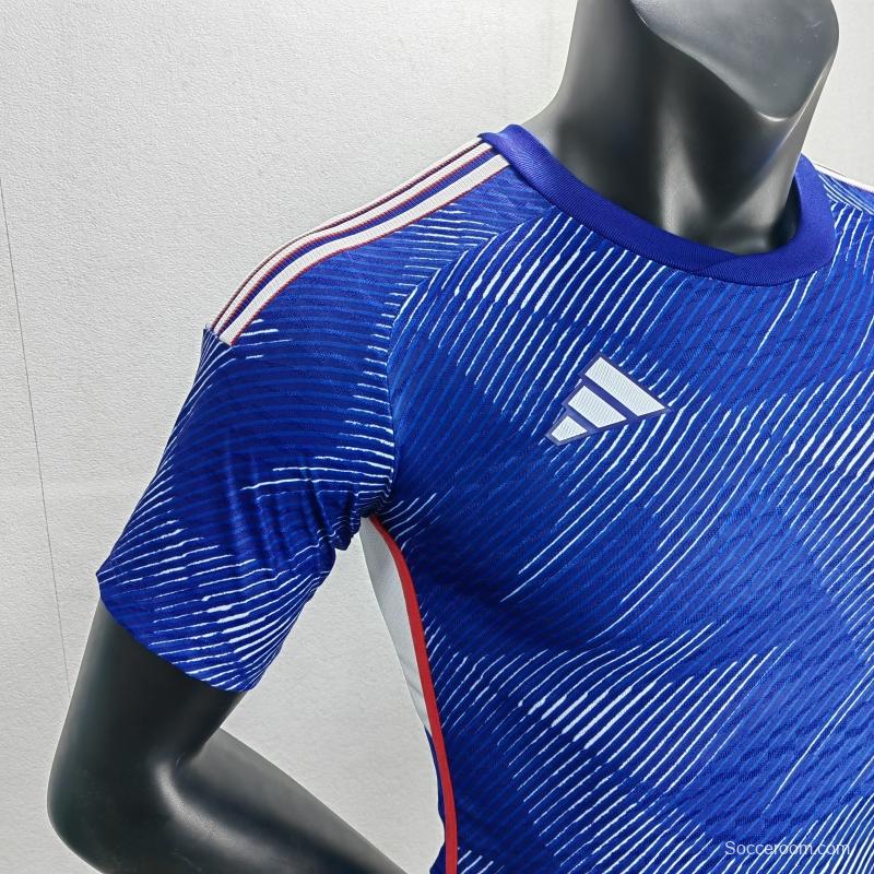 Player Version 2022 Japan Home Soccer Jersey