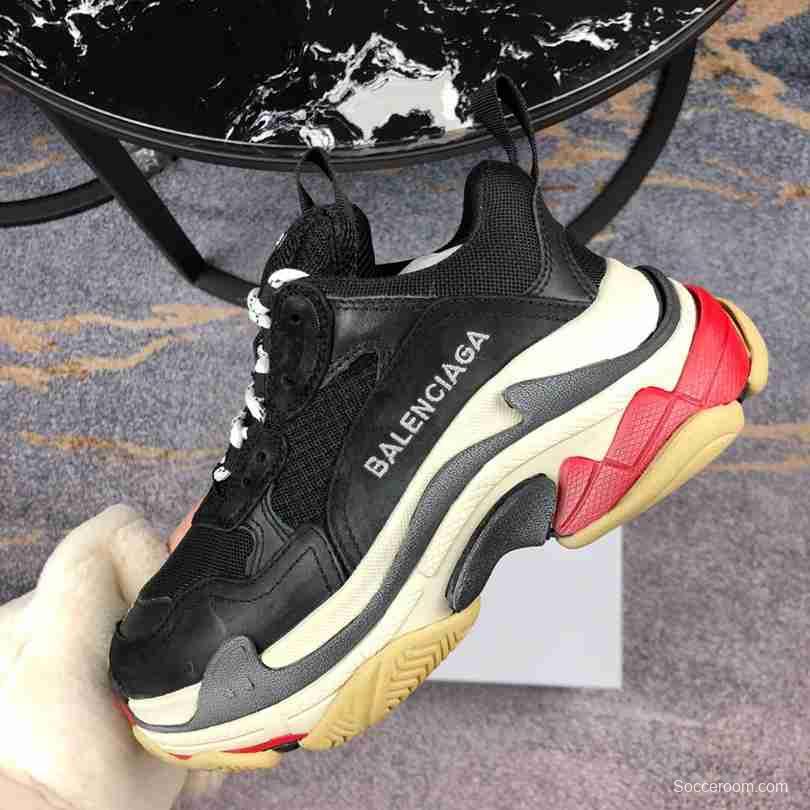 Men Balenciaga Triple-S Sneaker Red/Black