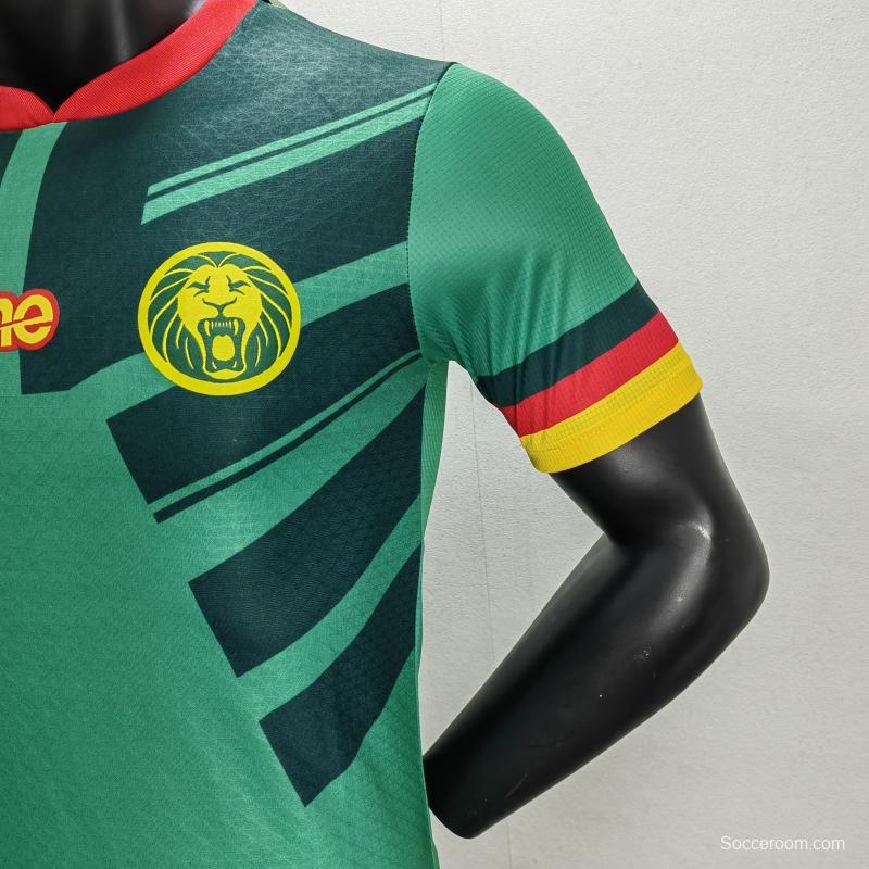 Player Version 2022 Cameroon Home Green Jersey