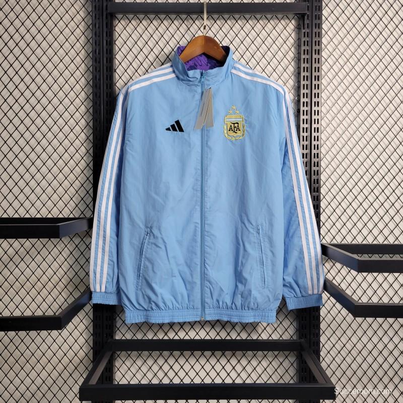 3-star 2023 Argentina Reversible Windbreaker