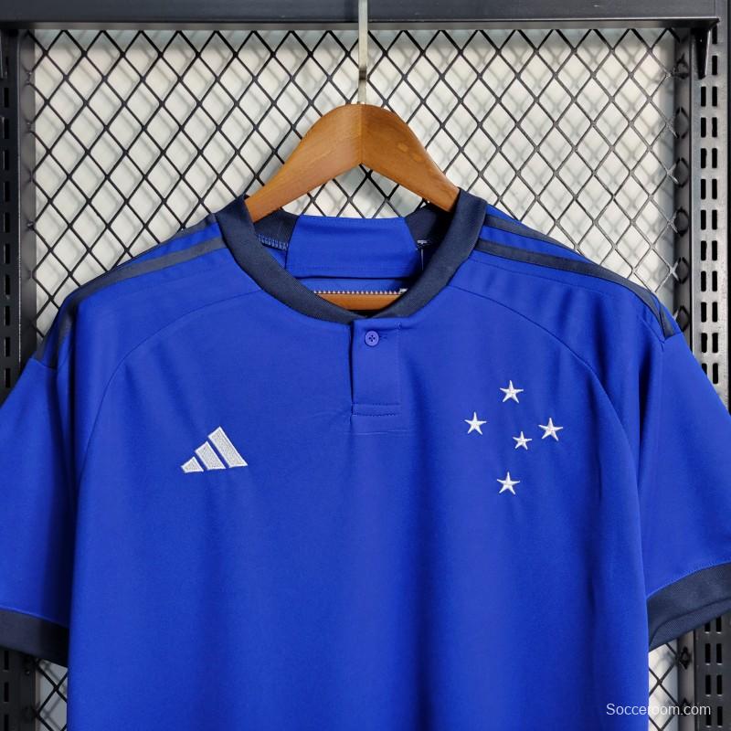 23-24 Cruzeiro Home Jersey