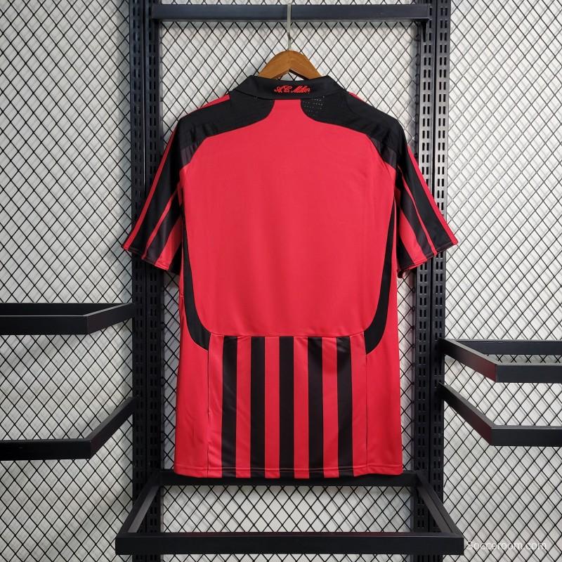 Retro 07-08 AC Milan Home Jersey