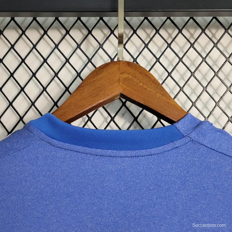 Retro 13-14 Real Madrid Away Blue Jersey