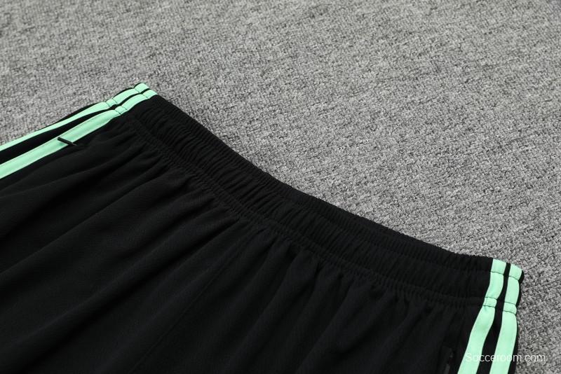 23 24 Real Madrid Green Short Sleeve+Shorts