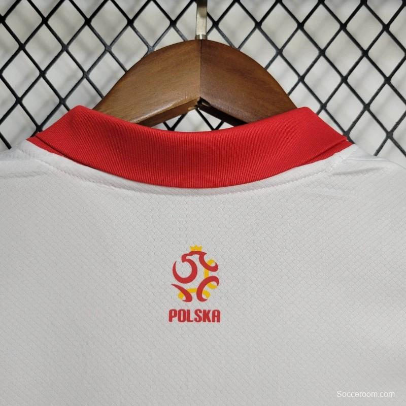 2024 Kids Poland Home Jersey