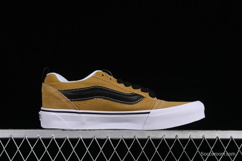 Vans Classics Knu Skool Retro Skate Shoes with Thick Tongue and Oversized Toe - VN0009QC5QJ1