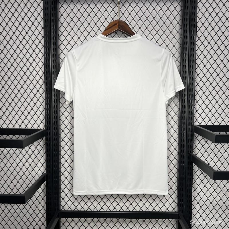 2024 Adidas White Cotton T-shirt #1033