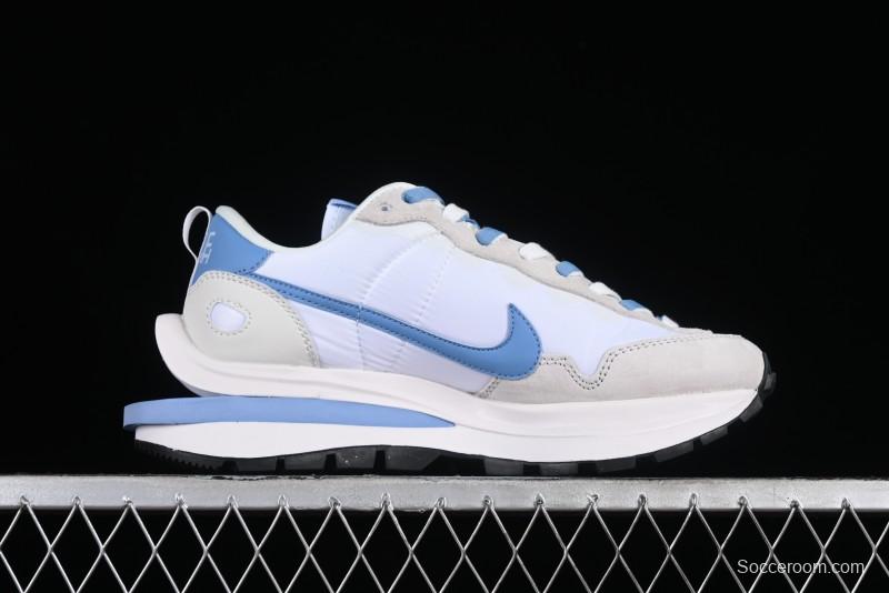Nike Sacai VaporWaffle 3.0 Deconstructed Sneakers with Overlapping Swoosh and Double Tongue - DD1875-101